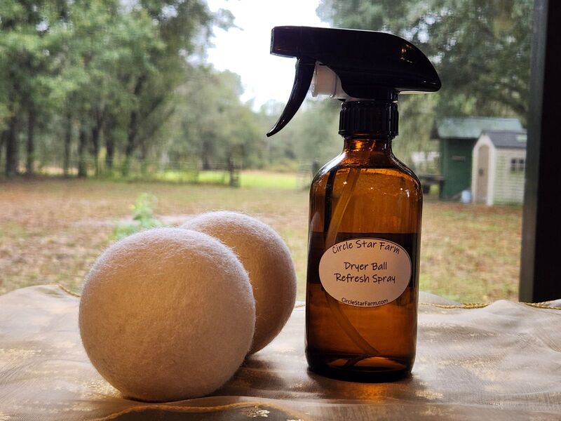 Dryer Ball Spray Combo pack (1 Spray &amp; 2 Dryer Balls)