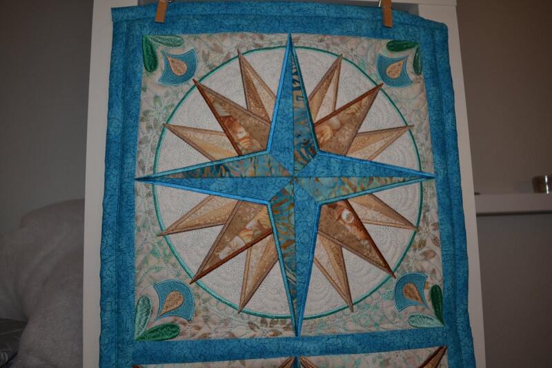 Mariner's Compass Table Runner